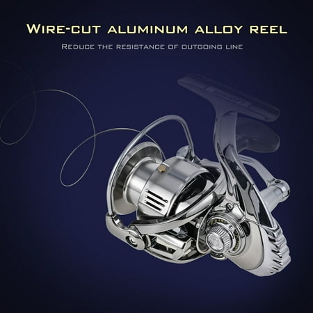 FISHING Fishing wheel Reel Metal Reel Smooth Reel Saltwater Freshwater Reel Reel 13 1 Reel Steel Reel Corrosion-resistant Reel 5.5 1 Buzhi 5.5 1 Ratio Stainless Steel Reel Huiop Left Hand Reel