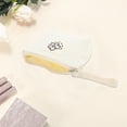 thumbnail image 3 of Unique Bargains 1 Pc Plaid Makeup Bag for Business Travel Beige Cotton, 3 of 5