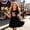 Black, variant on 4th of July Dresses for Girls USA Patriotic Dress American Flag A Line Dress Independence Day Outfit(Red2,6-7 Years)