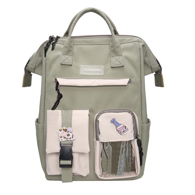 Bolsa Mochila de viaje para mujer, color de gran capacidad, estilo preppy, de mano Ndcxsfigh Para Estrenar