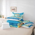 thumbnail image 4 of YST Sea Turtle 7-Piece Comforter Set, Ocean Wave Bedding for Kids, Full Size, Marine Themed, 4 of 4