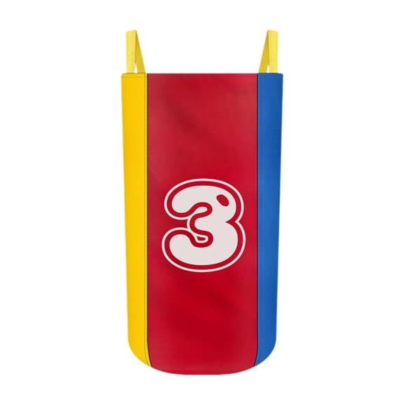 HILABEE Potato Sack Race Bag Lawn Games Sack Race Game for Kids Adults Race Jumping Bag for Outdoor Activity Field Day Games Carnival S 3 Number