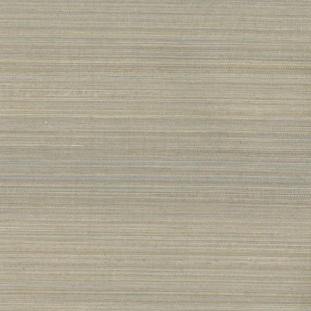 Warner Textures Halin Khaki Cross Hatch Unpasted Fabric Backed Vinyl Wallpaper, 27-in by 27-ft, 60.8 sq. ft.