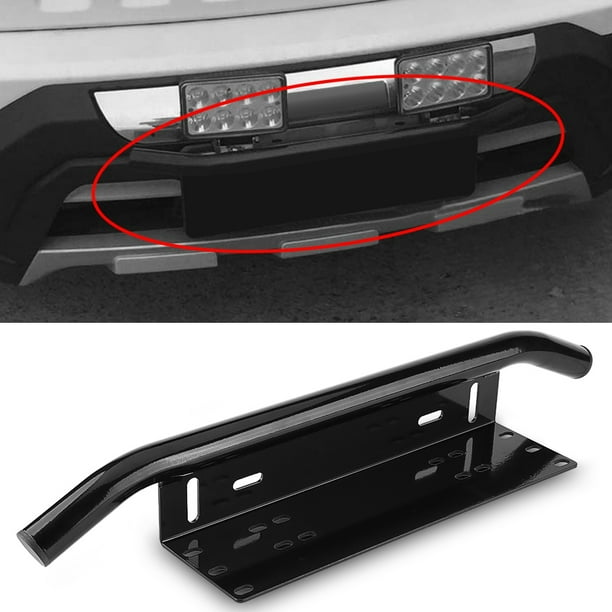 License Plate Holder With Light