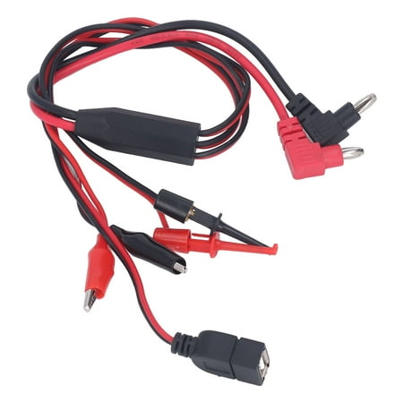 

Ccdes 2Pcs Banana Plug to Crocodile Clip Test Wire Cable DC Regulated Power Supply Interface Line DC Regulated Power Supply Interface Line Power Cord § 1 § PVC: Selection of PVC material not easy to