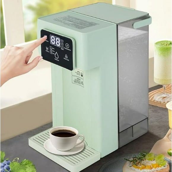 Instant Hot Water Dispenser 110V 1500W Tea Kettle With 0.79 Tank 45dB Quick Heating In 3 Seconds Lock Perfect For Home And Use White