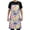 Colorful Palm Tree Flower Rainbow, variant on Tropical Pineapple Kitchen Apron with 2 Pockets Adjustable waterproof Cooking Aprons for Women Men Chef