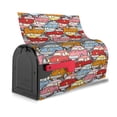 thumbnail image 3 of Yiaed Cute Cars Print Mailbox Covers, Magnetic Mailbox Cover, Mail Box Covers for Garden Outdoor Decor Box Covers-25.5x21 in, 3 of 8