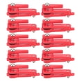 thumbnail image 1 of <p>Padded Release Clips, Snap Weight Release Clip High Tensile Strength POM Plastic Lightweight 10PCS Durable Easy To Use  For Offshore Fishing</p>, 1 of 7
