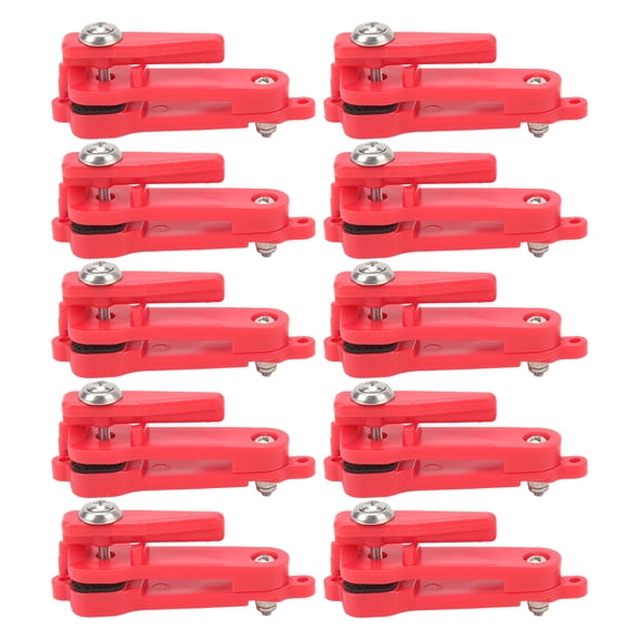 Snap Weight Clips, Lightweight POM Plastic Sturdy Multipurpose Padded Release Clips High Tensile Strength For Offshore Fishing
