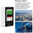 thumbnail image 4 of Riwesomey Detector de radiación electromagnética portátil medida fondo ambiental tamaño portátil Medidores de medidas dimensionales negro, 4 of 6