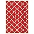 thumbnail image 3 of Safavieh Courtyard Red Indoor Outdoor Rug, 4' x 5'7', Machine Made, Polypropylene, 3 of 4
