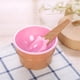 thumbnail image 4 of Juego de bol y cuchara para helado - Vasos de postres de plástico reutilizables de 12 piezas para fiestas, yogur, helados, 4 of 4