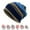 Blue, variant on Charmgo Baseball Cap Clearance, Unisex Stripe Print Scarf Beanie Cap Casaul Outdoor Convertible Windproof Hats Trucker Hats Women, Hats for Men Blue One size