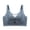 Navy, variant on Plus Size Bras for Women Lace Full Coverage Shaping Bra Underwire Lift Bra Controls Side Boob Black 46