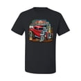 thumbnail image 2 of Wild Bobby Vintage Hot Rod Old Garage Cars and Trucks Men Tee, 2 of 6
