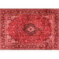 thumbnail image 1 of Ahgly Company Indoor Rectangle Medallion Red Traditional Area Rugs, 7' x 10', 1 of 4