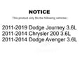 thumbnail image 2 of PUR Air Filter 57-49049 for Car Dodge Journey Chrysler 200 Avenger 3.6L, 2 of 2