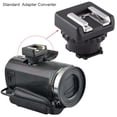 thumbnail image 3 of la adaptacióndor de zapata Estándar Convertidor MSA-MIS la la adaptaciónción a Videocámaras de Color Negro Yotijar Adaptador de zapata estándar, 3 of 7