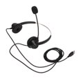 thumbnail image 4 of Telephone H360DUSB Double Sided Headset Black Volume Adjustment USB Business Headset With USB Plug For Telemarketing, 4 of 8