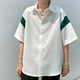 thumbnail image 4 of Camisa, Camisa de hombre Media manga Blusa de media manga Camisa de verano para hombre Rendimiento de primera categoría, 4 of 9
