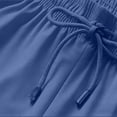 thumbnail image 5 of LEKODE Pants for Women Moisture Wicking Pants Lounge Pants Fashion Pants Running Pants Joggers for Women Chino Pants Beach Pants Soft Pants for Track Pants Women Blue M, 5 of 7