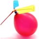 thumbnail image 3 of 10 Unids set Globos Helicóptero Volando con Silbato TUNC Juguete Globo Hélice color al azar, 3 of 4