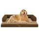 thumbnail image 1 of Camita para perro MEKIY ortopédica lavable impermeable XL marrón, 1 of 8