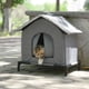 thumbnail image 4 of Jaula para gatos al aire libre Jaula para gatos al aire libre en invierno Resistente al agua Fácil de lavar Para granjas, 4 of 8