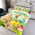 thumbnail image 3 of Katuri Conjunto de sábanas temático, trío de piezas, cómodo y amigable con la piel, diseño único, regalo de decoración para el hogar para familiares, amigos y fans,140cm *210cm, 3 of 6