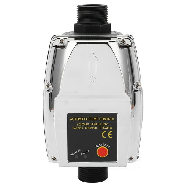 Controlador de Bomba de Agua Totalmente Automático con Interruptor de Presión Inteligente Evita Daños Presión de Arranque Completa de 1 5 Bar a 3 5 Bar Clase de Protección 12A ANGGREK Otros