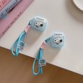 thumbnail image 5 of Funda para auriculares Snoopy Charlie Brown para Apple Airpods Pro 1 2 3, funda protectora con dibujos animados y correa para el cordón, accesorios, 5 of 5