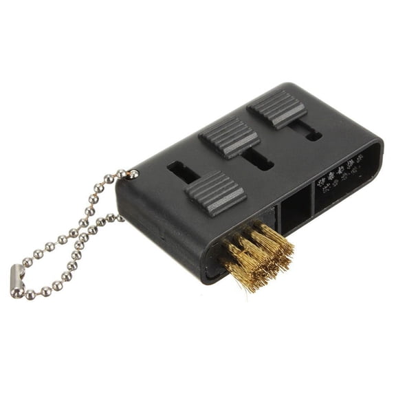 Set of Golf Club Brush Groove Cleaner Black G11008