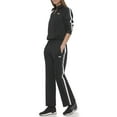 thumbnail image 2 of DKNY Sport Womens High Rise Side Stripe Drawstring Pants Black XL, 2 of 4