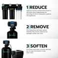 thumbnail image 2 of PRO+AQUA ELITE Whole House Well Water Filter System and Water Softener Bundle - Remove Iron, Sulfur, Sediment, and more, 2 of 8