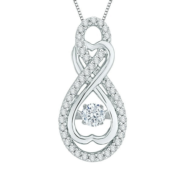 Dancing diamond necklace walmart Clearance
