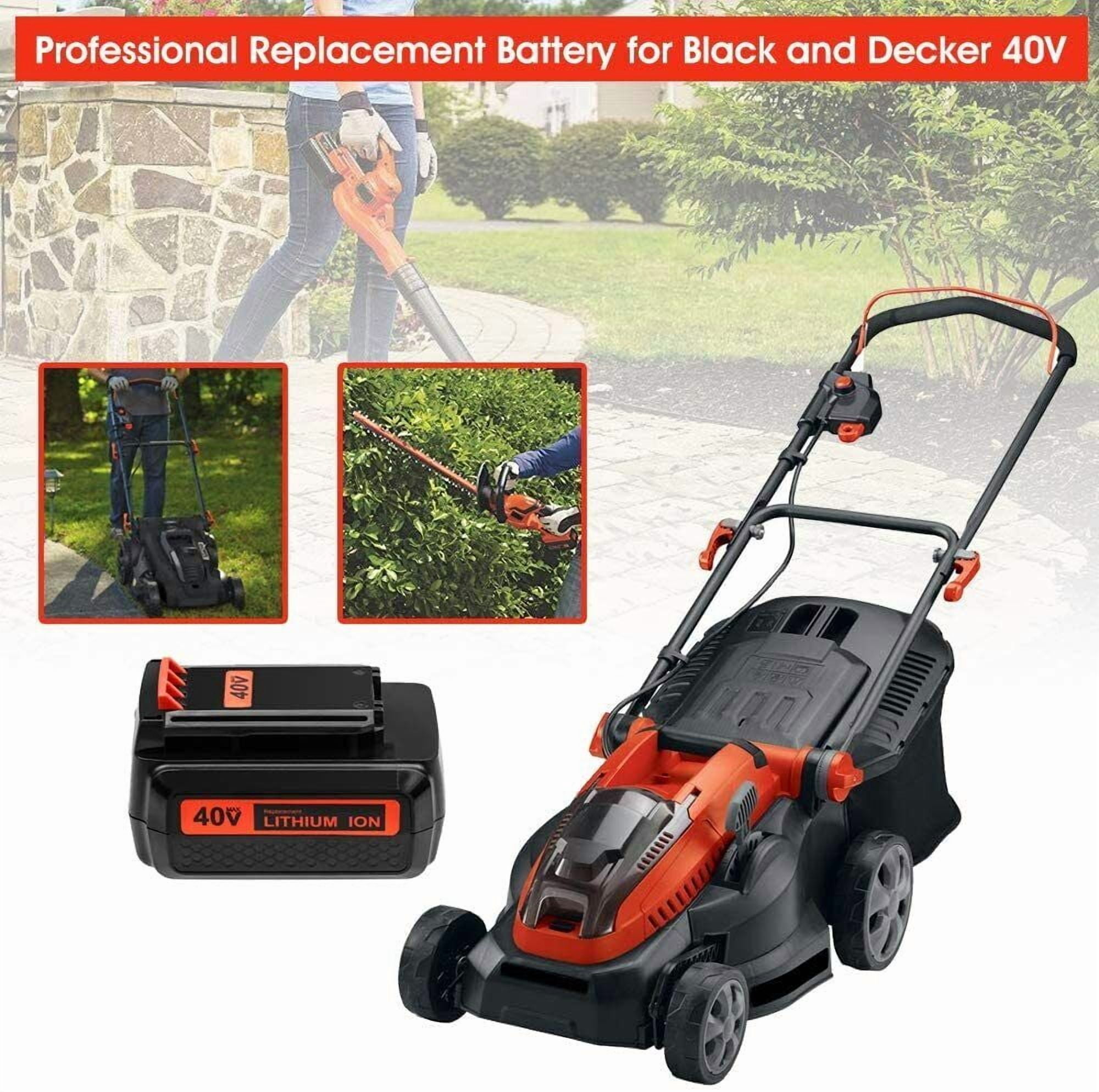 2Pack 40 Volt MAX 3.6Ah Lithium ion Replacement Battery Compatible with Black and Decker 40V Battery LBX2040 LBXR36 LBXR2036 LST540 LCS1240 LBX1540 LST136W 40V Cordless Power Tools