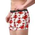 thumbnail image 2 of Sikiie Octopus Print Men's Boxer Briefs, Elastic Waistband Boxer Briefs Leggings-XX-Large, 2 of 5