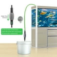 thumbnail image 4 of EeaseMX POPETPOP 1 pieza Limpiador de peceras Sifón Bomba de vacío Cambiador de agua para acuario (Verde), 4 of 7