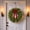 Green B - 20''& Bow & LED, variant on Christmas Cedar Wreath for Front Door, Artificial Evergreen Pine Wreath for Indoor Outdoor Christmas Decorations, Seasonal Decor