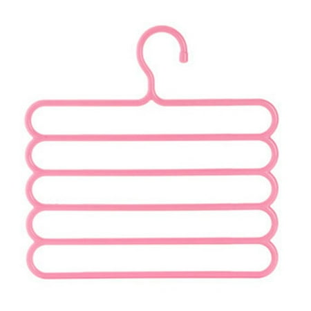 Layer Scarf - 5 Layers Clothes Rack Holder Hook Pants Trousers Denim Jeans Scarf Coat Hanger
