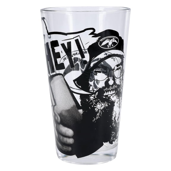 Duck Commander Si Hey Jack 16 Ounce Clear Pint Glass