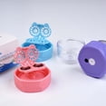 thumbnail image 5 of yeuweold 4 Pcs Manually Contact Lens Washer Cleaner Contact Lens Case Portable Rotation Contact Lens Cleaning Container for Everyday Use（4color）, 5 of 5