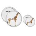 thumbnail image 1 of Giraffe's Height Stature Neck Pins  Badge Button Design Kit Craft Sets, 1 of 3