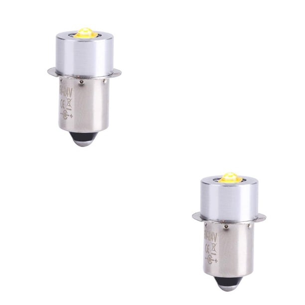 Ounissouiy Linterna LED de alta luminosidad P13.5S para acampar al aire libre, herramienta para el hogar, bombilla PR2, linterna de repuesto, Kit Tipo 7 2Conjunto
