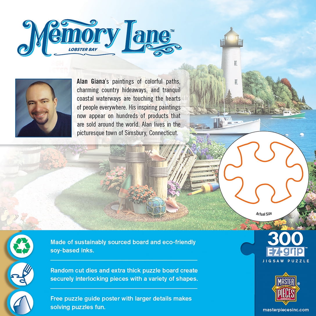 Memory Lane - Lobster Bay 300 Piece EZ Grip Puzzle