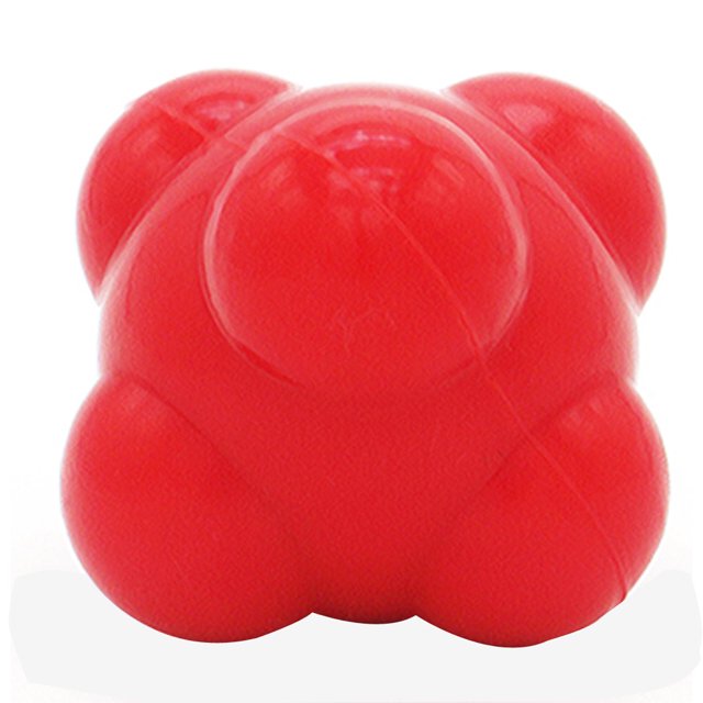 Agiferg Sport Silicone Hexagonal Hex Ball Solid Fitness Training Exercise Reaction Balls