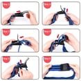 thumbnail image 4 of Bandas de restricción del flujo sanguíneo para mujeres glúteos femeninos BFR banda elástica de restricción del flujo sanguíneo torniquetes de entrenamiento físico 2 uds, 4 of 8