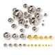 thumbnail image 2 of 100 piezas/3/4/5/6/8/10mm de acero inoxidable plata espaciador suelta perlas bola con agujero grande 1,2-5mm para pulseras del encanto de la joyería, 2 of 4