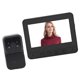 thumbnail image 1 of Inalámbrico de Intercomunicador de Videos Wifi, ABS 2 Way Audio 70 Grados Lente Angle Smart Video Tourbell Camera para oficina, 1 of 7